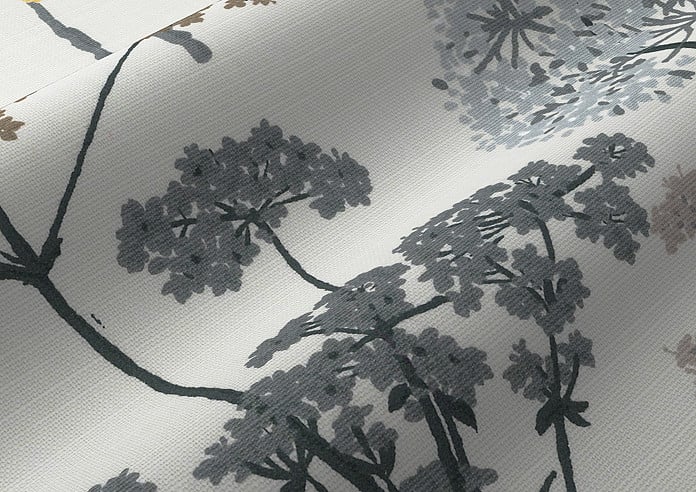 Hedgerow, Charcoal - Twist&Fit Roman Blind - Image 4